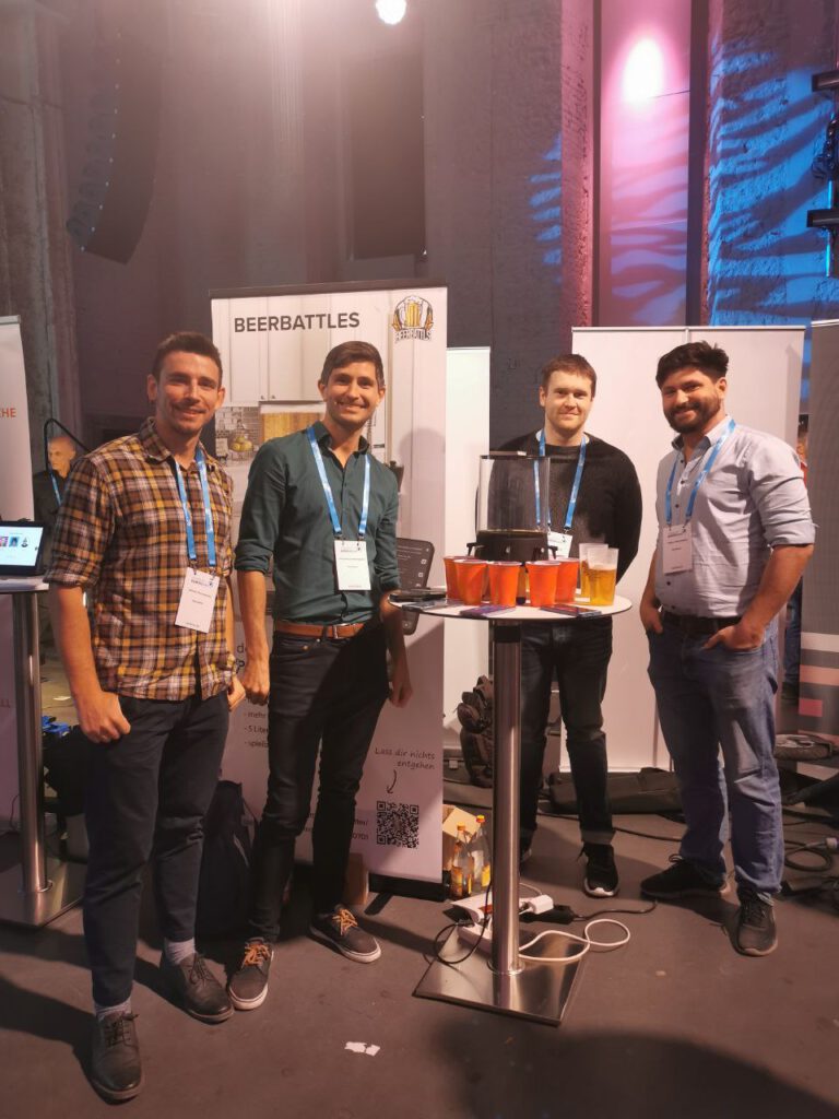 beerbattls bei der Startup Demo Night in Nürnberg